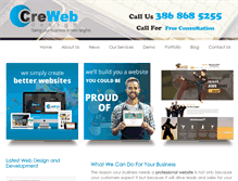 Tablet Screenshot of creweb.org